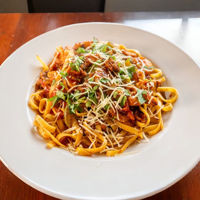 Jambalaya Layer Pasta.