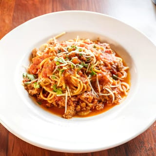 Lunch Spaghetti Bolognese Pasta