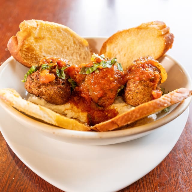 Vespucci's Spicy Meatballs.